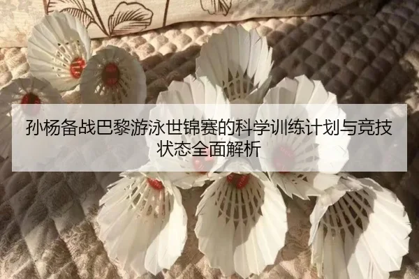 孙杨备战巴黎游泳世锦赛的科学训练计划与竞技状态全面解析